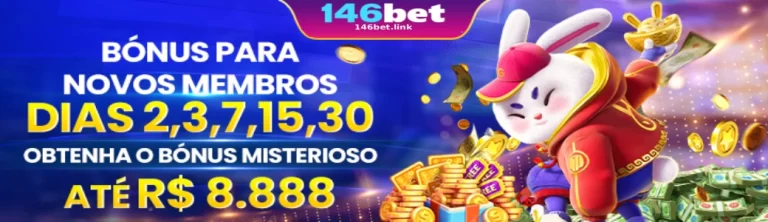 146bet Bônus para Novos Membros: Até R$ 8.888